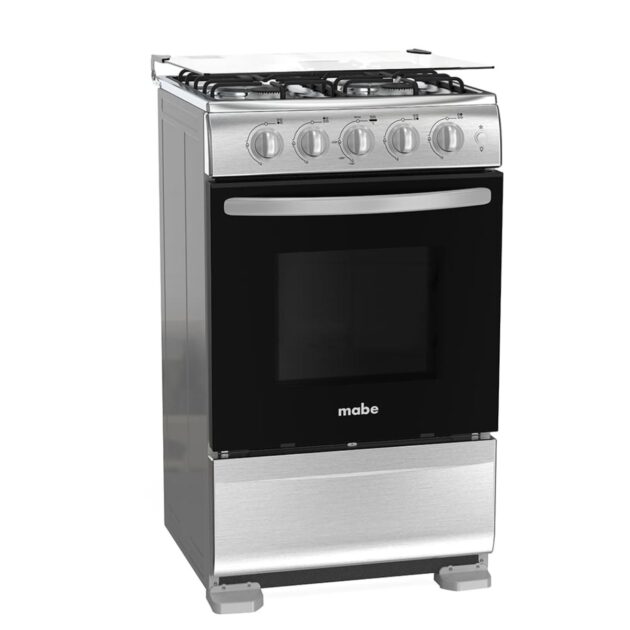 Cocina de Piso a Gas 52 cm Inox Mabe