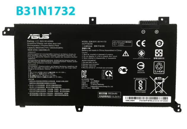 BATERIA ASUS B31N1732