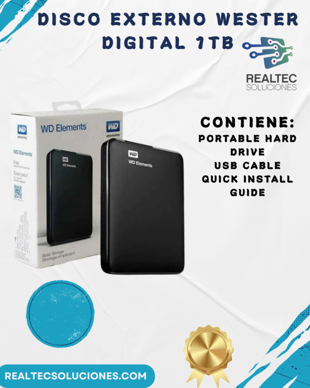 Disco Externo Western Digital 1tb - Image 2