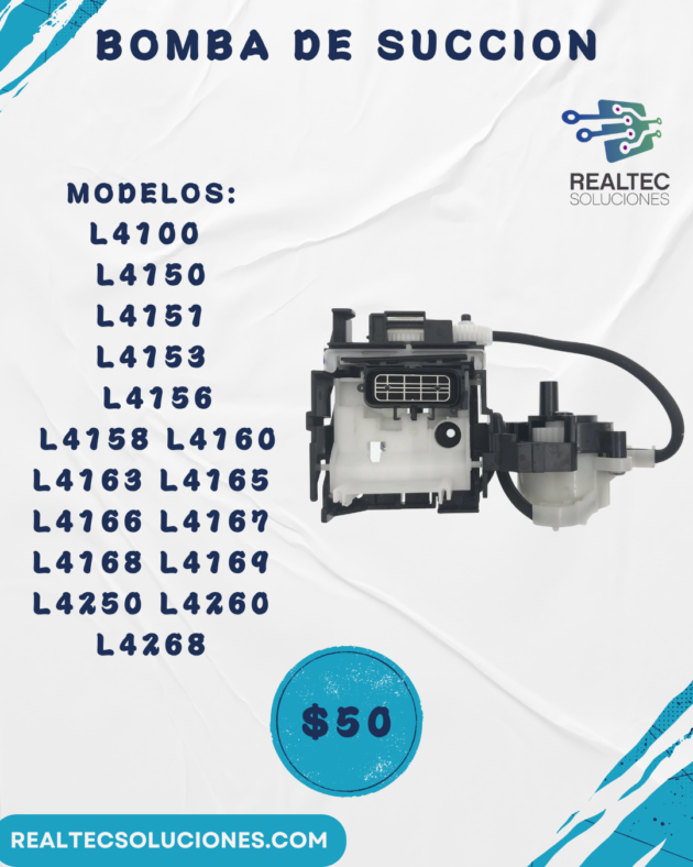 BOMBA DE SUCCION EPSON