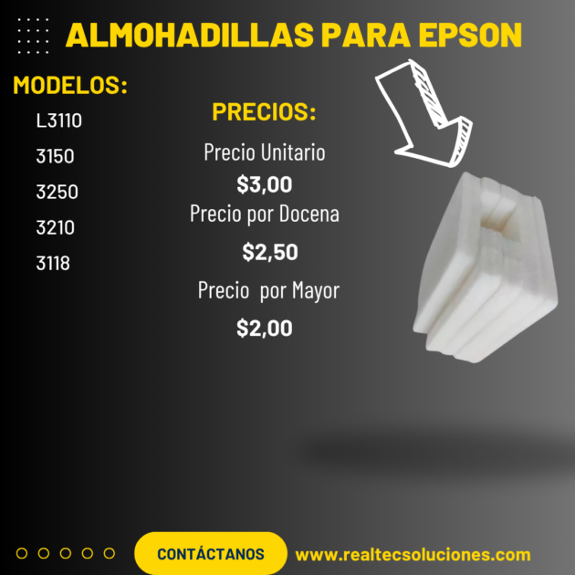 ALMOHADILLA PARA EPSON L3110