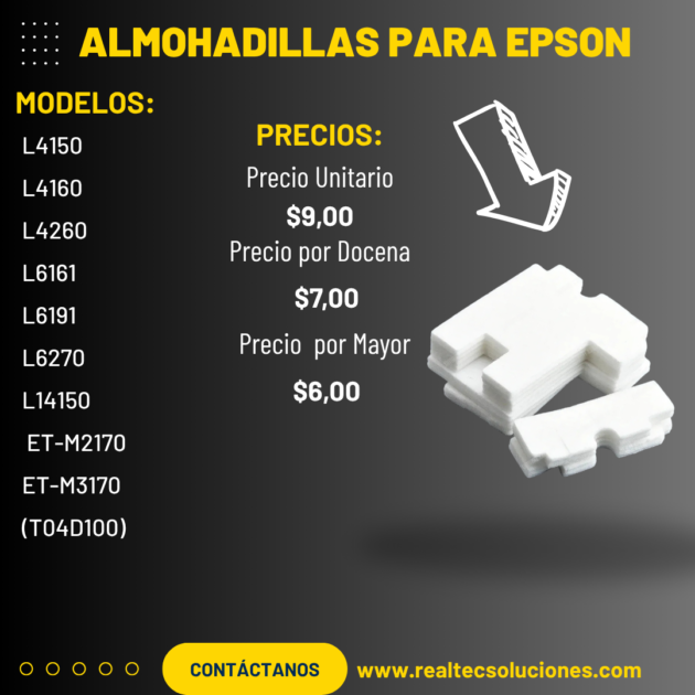 ALMOHADILLA PARA EPSON L4150